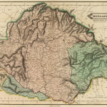 Historická mapa Uhorska 1831