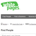 Najväčší telefóny zoznam: White Pages