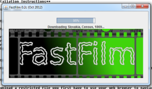 FastFilm: Sledujte priebeh sťahovania matriky.