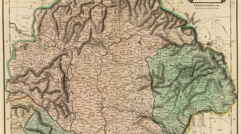 Historická mapa Uhorska 1831