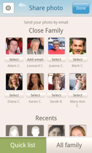 Synchronizácia s vašou rodinnou stránkou na MyHeritage.com