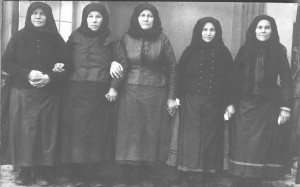 Pazovské ženy v roku 1929